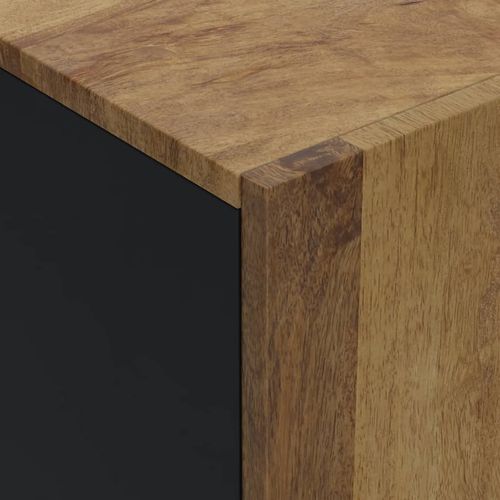 Szafka z 4 drzwiczek, 60x33x75 cm, lite drewno mango na Arena.pl