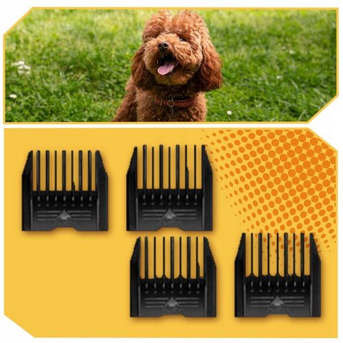 MASZYNKA DO STRZYŻENIA PSÓW PSA KOTA ZWIERZĄT ZESTAW CICHA PROFESJONALNA na Arena.pl