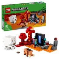 LEGO 21255 Minecraft Zasadzka w portalu do Netheru