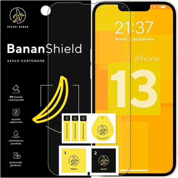 Szkło hartowane 9H BananShield do Apple iPhone 13 zdjęcie 1