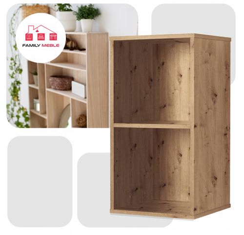 Regał półka organizer pojemnik stojak na płyty winylowe segregatory Cubo 2 na Arena.pl