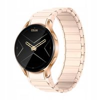 SMARTWATCH ZEGAREK DAMSKI POLSKIE MENU ROZMOWY CIŚNIENIE SPORT AMOLED ZŁOTY