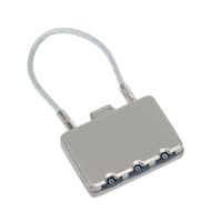 Zamek szyfrowy CLOSE, srebrny