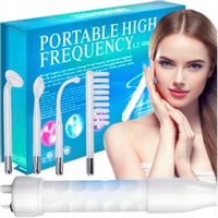 DARSONVAL URZĄDZENIE KOSMETYCZNE DERMA WAND DARSONWAL MOCNY 4 PELOTY ZESTAW