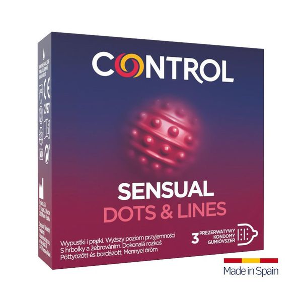 Control Sensual Dots & Lines 3'S zdjęcie 1