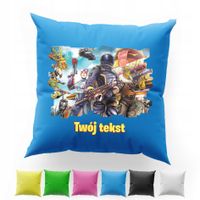 POSZEWKA Z NADRUKIEM BAWEŁNIANA 40x40CM - GRA FORTNITE BATTLE ROYALE