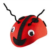 PRZEBRANIE STRÓJ KOSTIUM CZAPKA BIEDRONKA