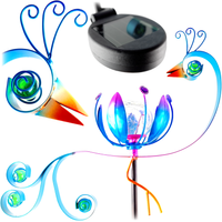 LAMPA PAW SOLARNY ŚWIECĄCĄ LED OZDOBNA SOLARNA SOLAR OGRÓD LAMPKA WBIJ