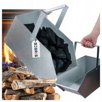 WĘGLARKA DUŻA NA WĘGIEL OCYNK WĘGLARKA NA POPIÓŁ DREWNO POJEMNIK WĘGLARKI