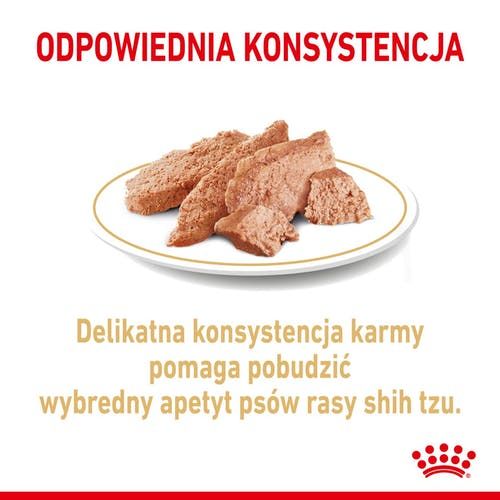 Royal Canin Shih Tzu Adult Karma Mokra Dla Psów Dorosłych Rasy Shih Tzu na Arena.pl