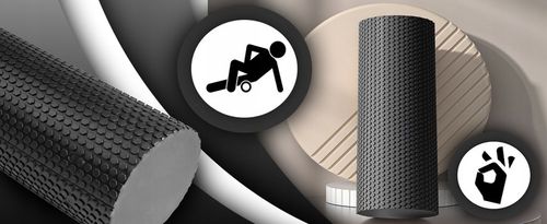 ROLLER DO MASAŻU ĆWICZEŃ ROLER CROSSFIT DUŻY 45,5x15,5CM WAŁEK na Arena.pl