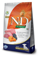 Farmina N&D Pumpkin Grain Free Canine Puppy Mini Lamb&Blueberry 2,5kg