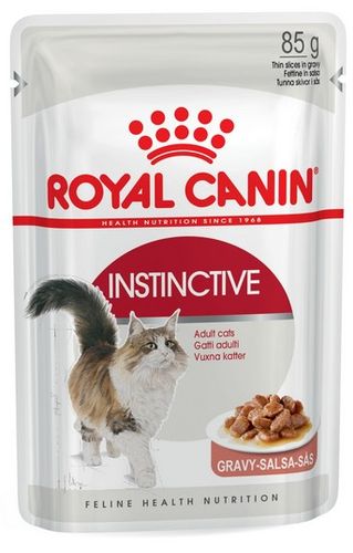 Karma dla wybrednych kotów dorosłych - Royal Canin Plasterki w sosie 85g na Arena.pl