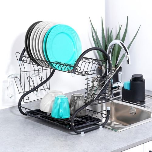 suszarka dwupoziomowa ociekacz do naczyń vilde 229109 na Arena.pl