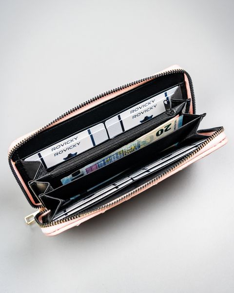 portfel damski pu lpd-012-bl pink zdjęcie 8