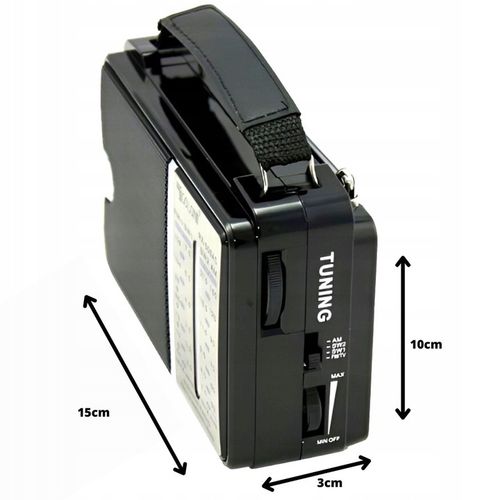 Radio sieciowo-bateryjne AM RETOO E659 na Arena.pl