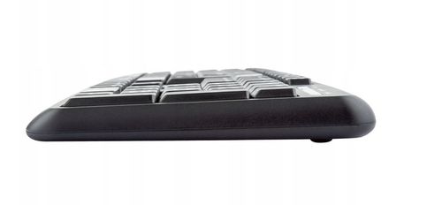 Zestaw klawiatura i mysz Silvercrest czarny, do gier BEZPRZEWODOWA QWERTZ na Arena.pl