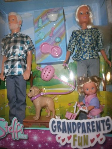 Zestaw Simba Steffi Dziadkowie Z Wnuczką Lalka na Arena.pl
