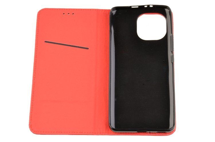 Etui Smart do Xiaomi Mi 11 5G czerwony zdjęcie 3