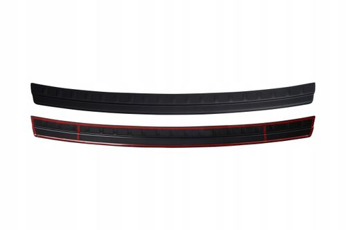 AUDI Q7 2015 Listwa Nakładka na Zderzak Tylni Czarna ABS na Arena.pl