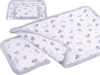 Pościel BOBO do wózka i kołyski kołderka z poduszką WESOŁE MISIE