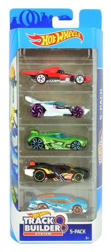 Mattel Hot Wheels 5-pak autek Track Builder na Arena.pl