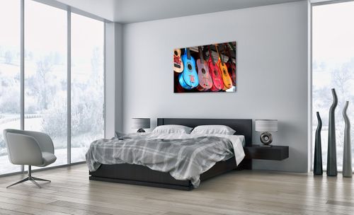 Obraz Na Płótnie - Gitara Muzyka - 100X70 Cm - Aa100X70-2221 na Arena.pl