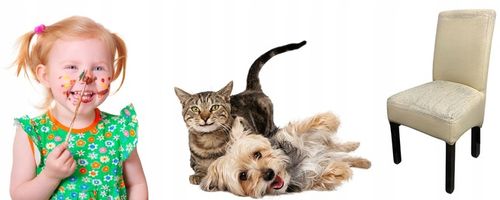 POKROWIEC NA KRZESŁO SKANDYNAWSKIE SZARY WELUR ELASTYCZNY GRUBY UNIWERSALNY na Arena.pl