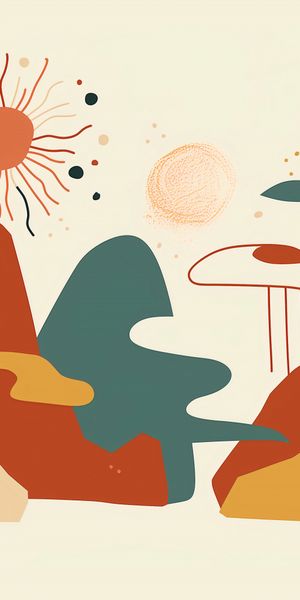 Plakat 50x100cm Kosmos Barw zdjęcie 1