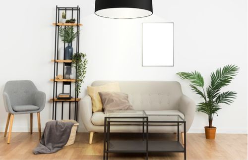 Stylowy nowoczesny plafon LIVO Ø 30 czarny na Arena.pl