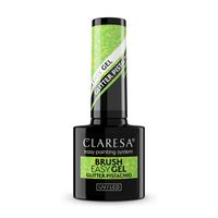 CLARESA Brush Easy Gel Żel do paznokci - Glitter Pistachio 5 g