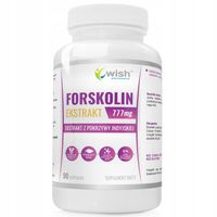 FORSKOLIN 777mg ODCHUDZANIE SPALACZ Pokrzywa Indyjska Forskolina 90 kap