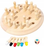 Montessori szachy z pamięcią kształtu EACHHAHA