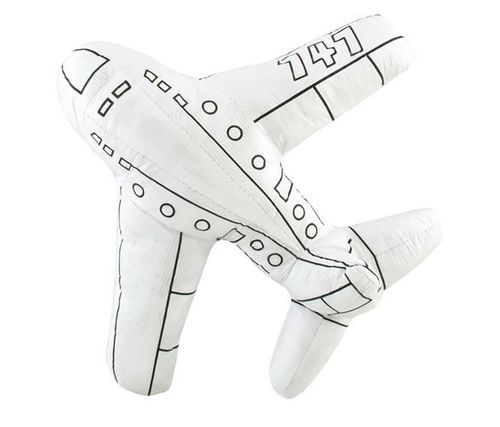 Maskotka do malowania - samolot na Arena.pl