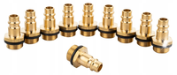 Wtyki do szybkozłączki GZ 3/8'' RECTUS - 10szt