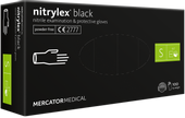Rękawice nitrylowe nitrylex black S 100 szt