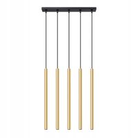 LAMPA WISZĄCA SOLLUX PASTELO SL.1198 ZŁOTY / CZARNY