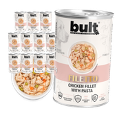 BULT Filety Mięsne mokra karma dla psa Kurczak z Makaronem puszka 12x400g