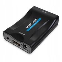 ADAPTER KONWERTER SCART DO NA HDMI AV EURO SCART-HDMI FULL HD Spacetronik