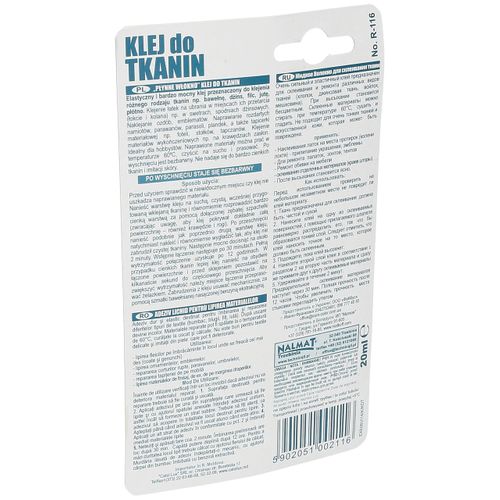 KLEJ DO TKANIN TECHNICQLL 20ML na Arena.pl