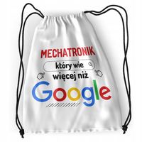 Plecak Dla Mechatronika Sportowy Szkolny Worek Z Nadrukiem Ze Zdjęciem