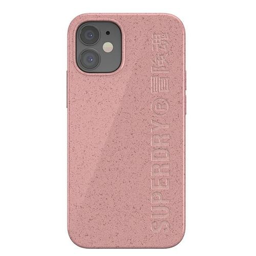 superdry snap iphone 12 mini compostablecase różowy/pink 42620 na Arena.pl