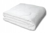 Kołdra Letnia na Lato Antyalergiczna 160x200 cm Polska Lekka BIAŁA