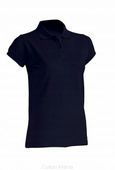 Koszulka Polo Damska Cotton Mania Granat XL
