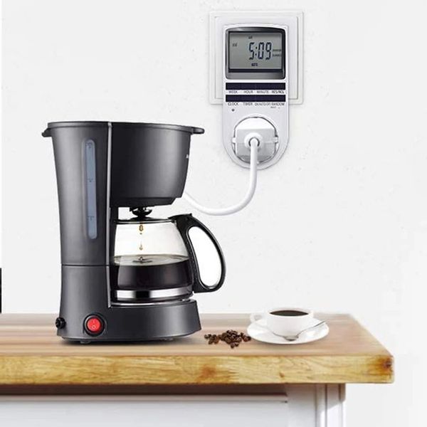 PROGRAMATOR CZASOWY WŁĄCZNIK WYŁĄCZNIK LCD CYFROWY HARMONOGRAM 7 DNI 10 UST zdjęcie 12