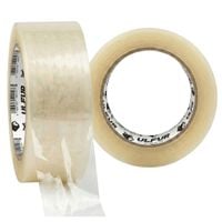 Taśma Pakowa Klejąca Transparentna Bezbarwna ULFUR Hot Melt 48mm 120m