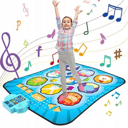 INTERAKTYWNA MATA DO TAŃCZENIA GRA ZRĘCZNOŚCIOWA TANECZNA MUZYCZNA 4TRYBAMI na Arena.pl