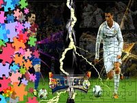 Puzzle tradycyjne - Ronaldo Messi Neymar