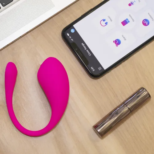 lovense lush 3 rożowy - interaktywne jajko bluetooth, 5h pracy na Arena.pl