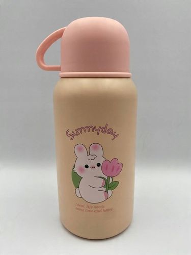 Bidon termiczny 2w1 dla dzieci ze słomka 500ml kubek termiczny dziecięcy na Arena.pl